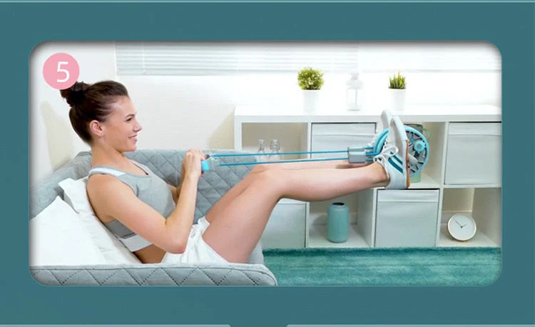 Self-Retracting Home Fitness Abdominal Wheel Roller - Image 12