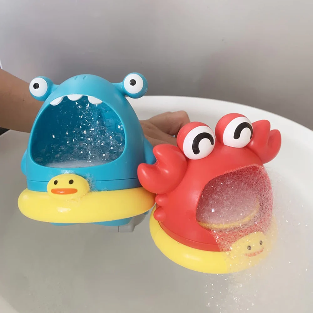 Shark Bubble Blowing Bathtub Toy - Image 3