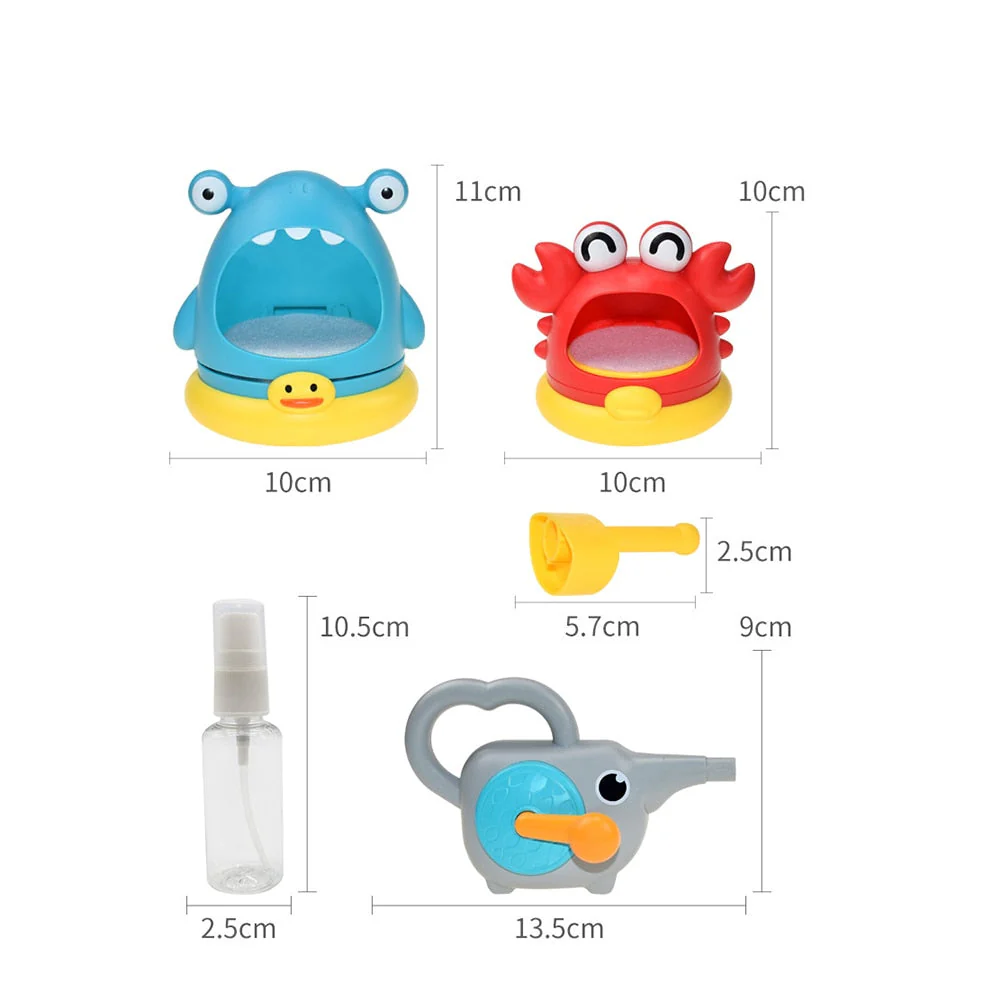 Shark Bubble Blowing Bathtub Toy - Image 5