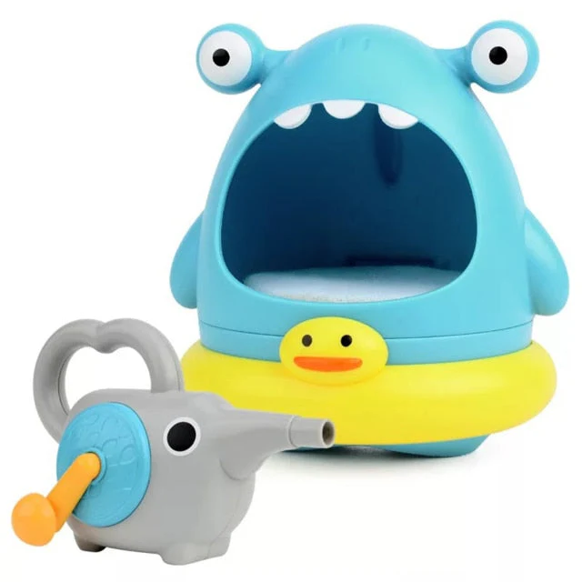 Shark Bubble Blowing Bathtub Toy - Image 7