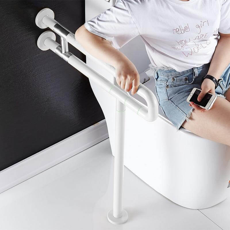 Stainless Steel Wall-Mounted Elderly Bathroom Handrail Safety Bar - Image 6