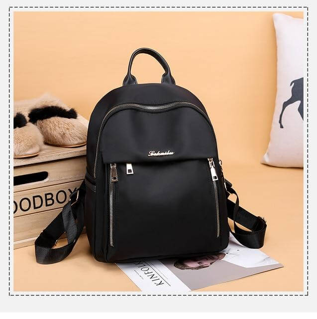 Stylish Oxford Cloth Anti-Theft Shoulder Backpack - Image 3