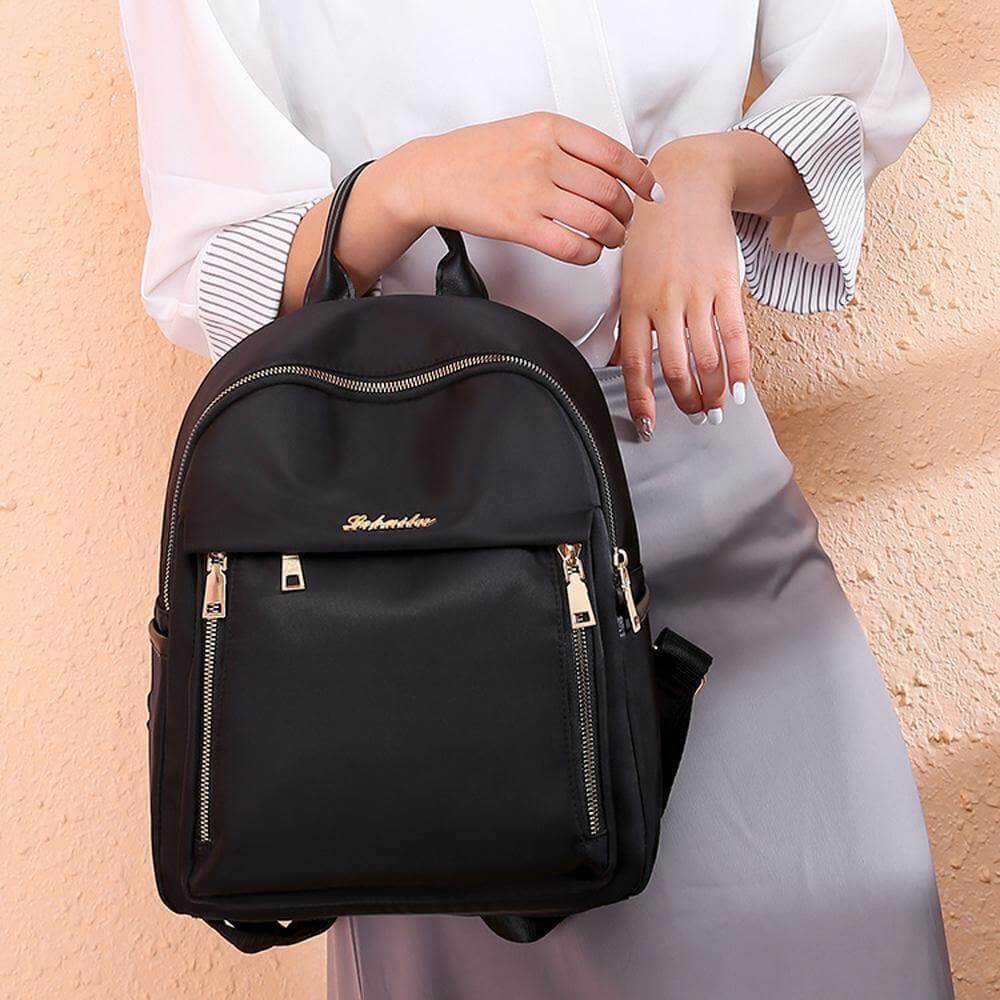 Stylish Oxford Cloth Anti-Theft Shoulder Backpack - Image 5