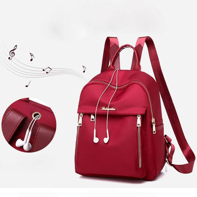 Stylish Oxford Cloth Anti-Theft Shoulder Backpack - Image 7