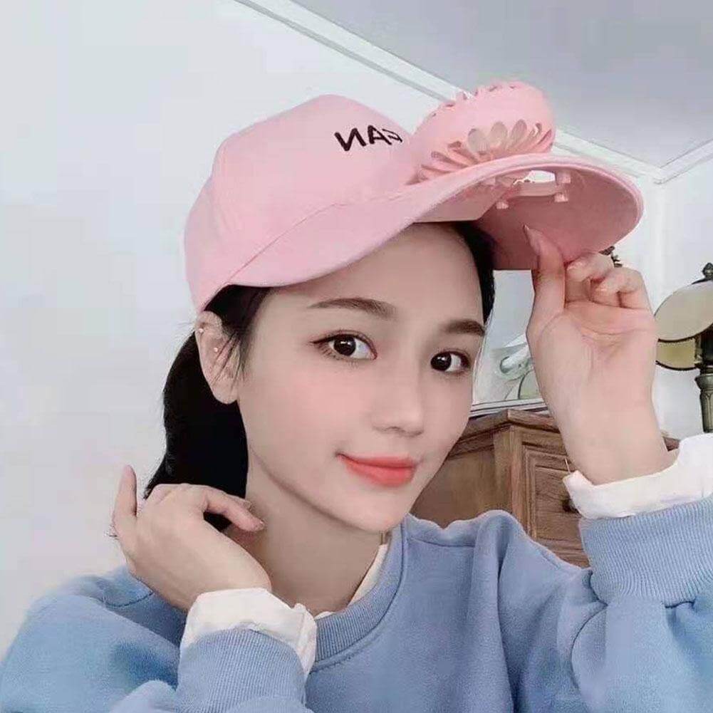 Summer USB Charging Cooler Fan Cap - Image 4