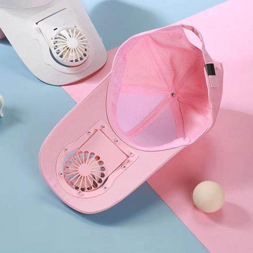 Summer USB Charging Cooler Fan Cap - Image 8