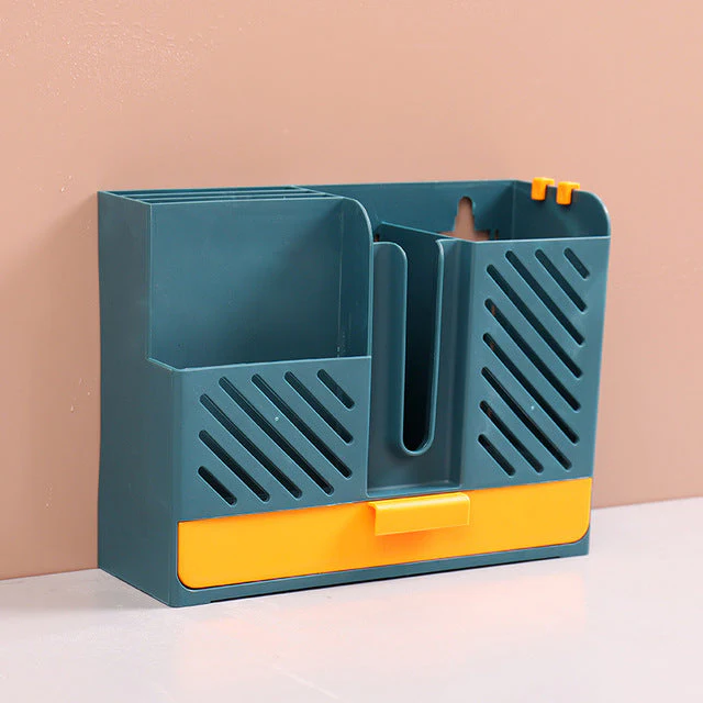 Wall-Mounted Kitchen Cutlery Drainer Storage - Image 12