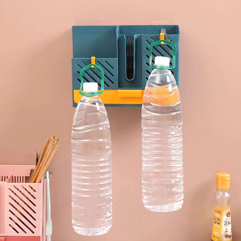 Wall-Mounted Kitchen Cutlery Drainer Storage - Image 3
