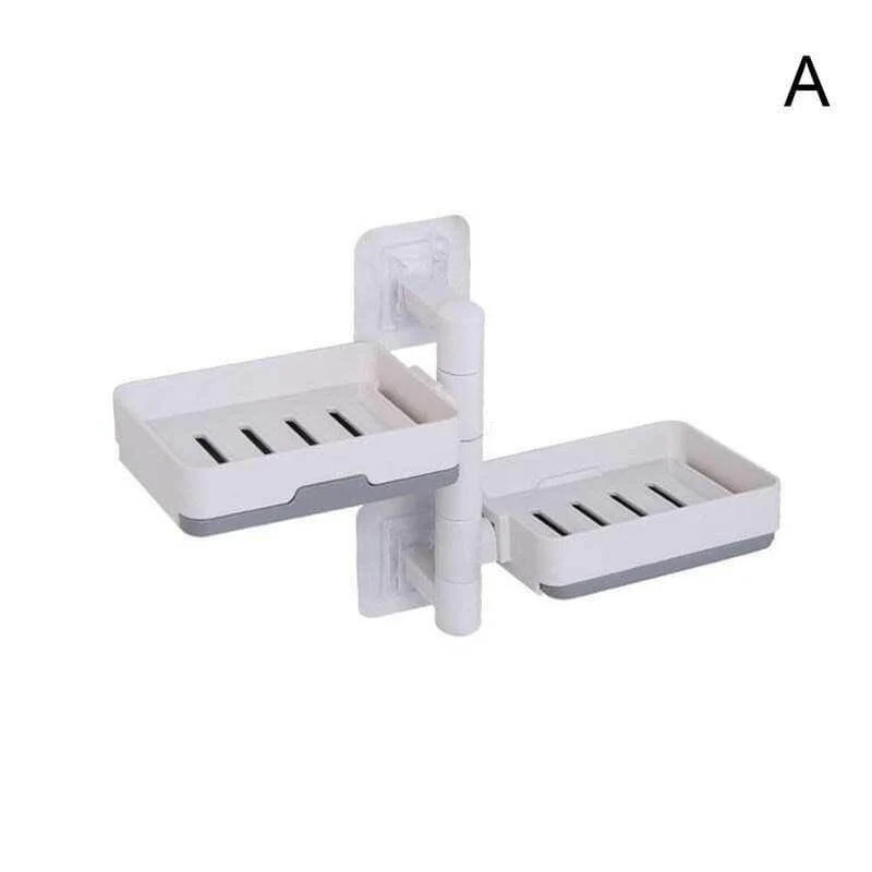 Wall-Mounted Multi Layer Rotatable Soap Holder - Image 12