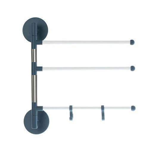 Wall-Mounted Rotating Multi-Layer Towel Rack - Image 8